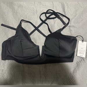 Black Women's swim top